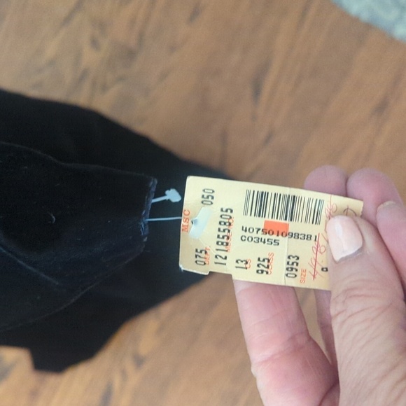 Y2k Black Velvet Whimigoth Friends Portrait Neck Long Sleeve Sheath Maxi Gown - Picture 6 of 12